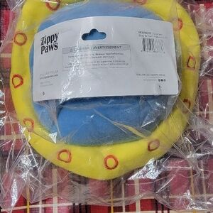 Blue and Yellow Dog Toy